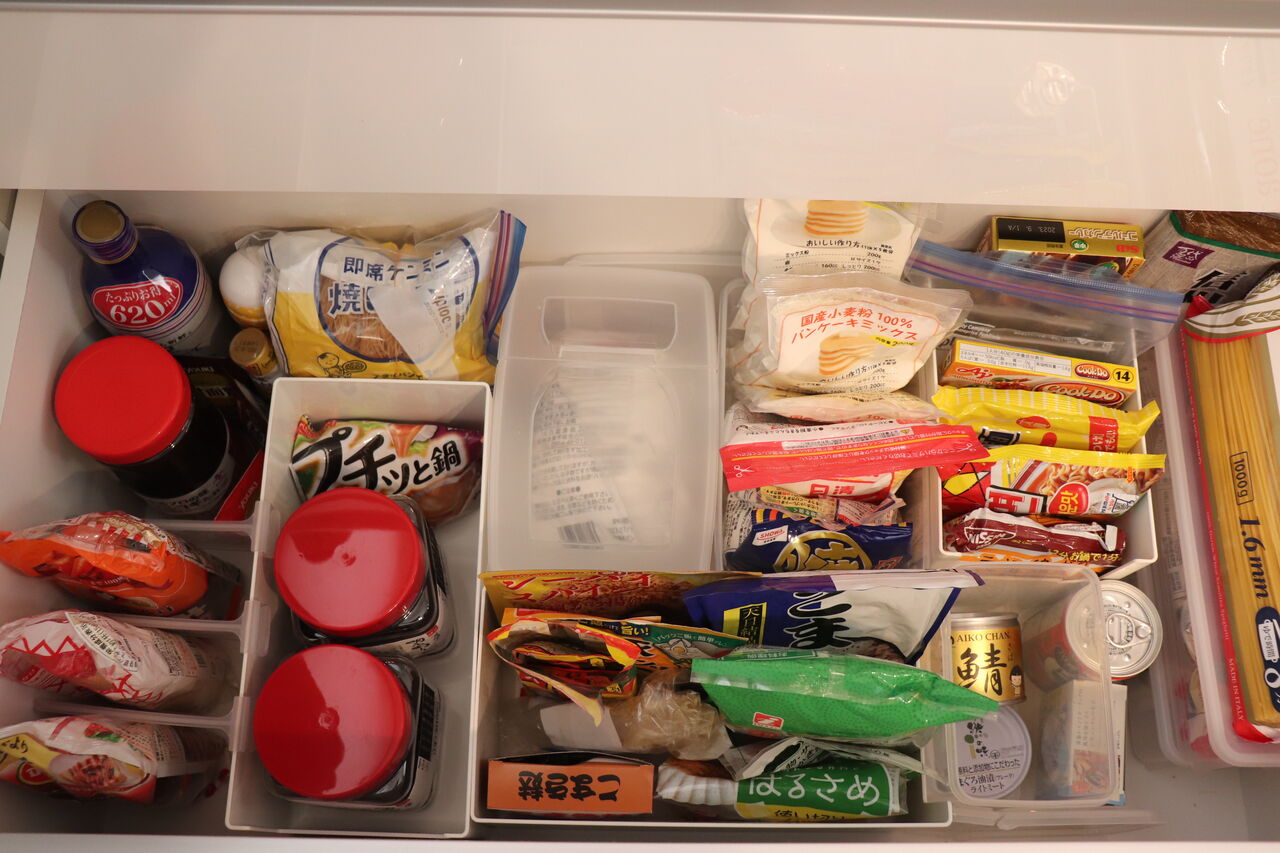 断捨離】キッチンの断捨離実行中 〜食品ストック〜 PR : やさしい時間