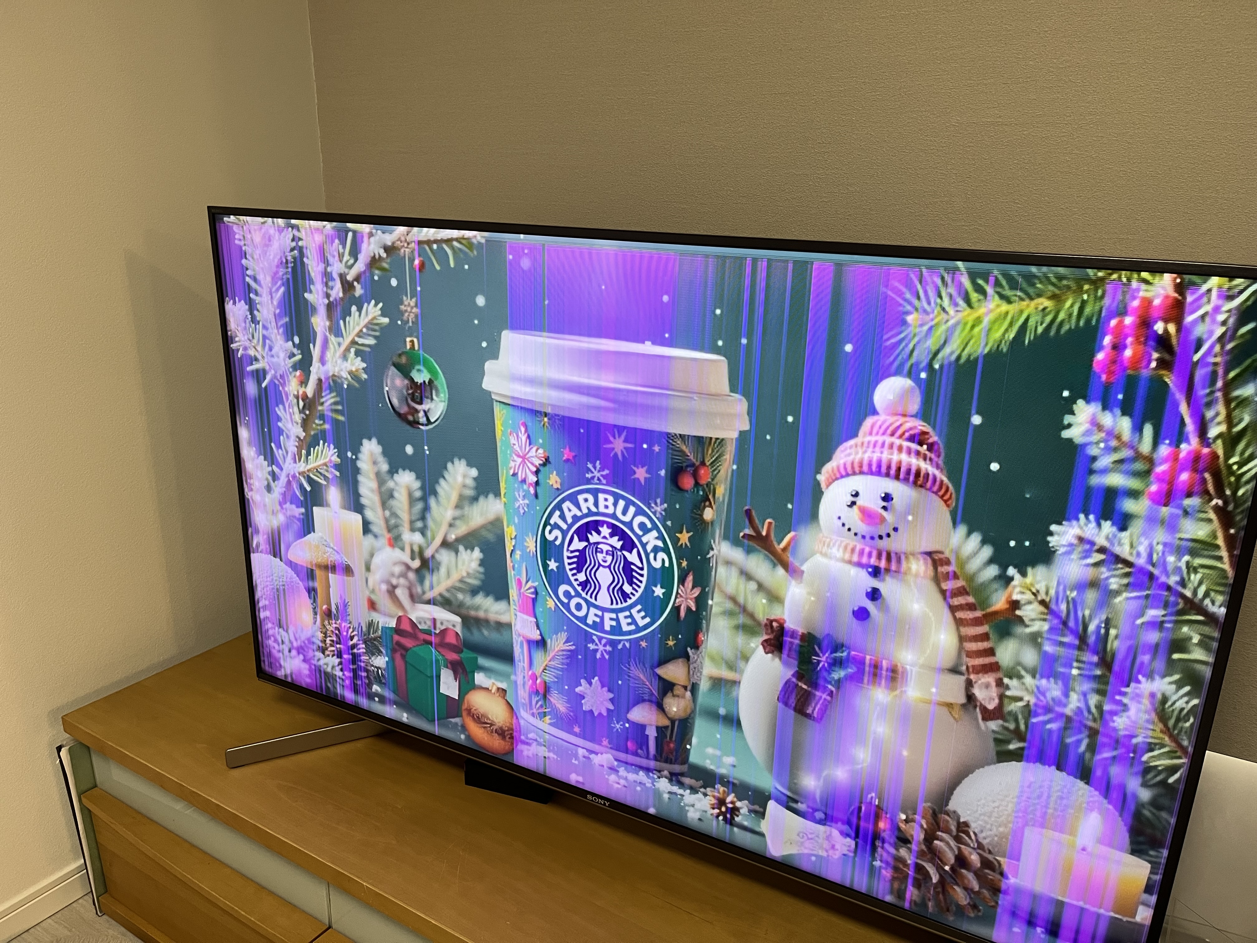 年末にテ、テ、テレビが壊れた！！！ : やさしい時間と、もたない 