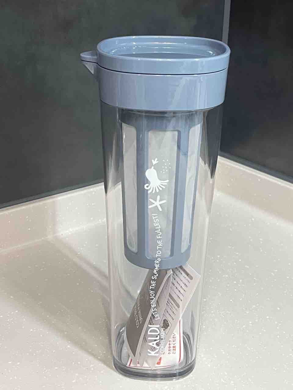 カルディ】今年こそは、絶対欲しかった！水出しドリンクボトル