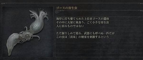 Blood Borne ゴースの遺子について思った事の殴り書き 8 5追記 膝にpso2を受けてしまってな