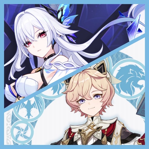 原神】Ver5.7で遂にスカークさんが来ます！ダリアくんも！ : 膝にPSO2