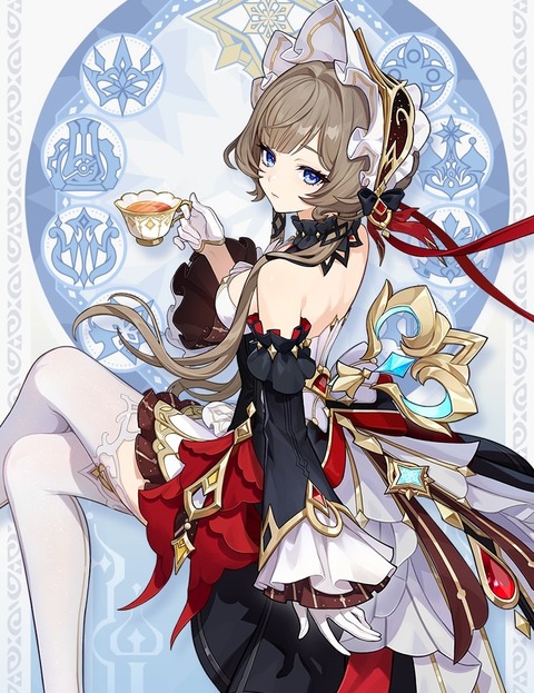 原神】LUNA VIIIでついに！サンドローネが実装されるぞ！って小話 : 膝