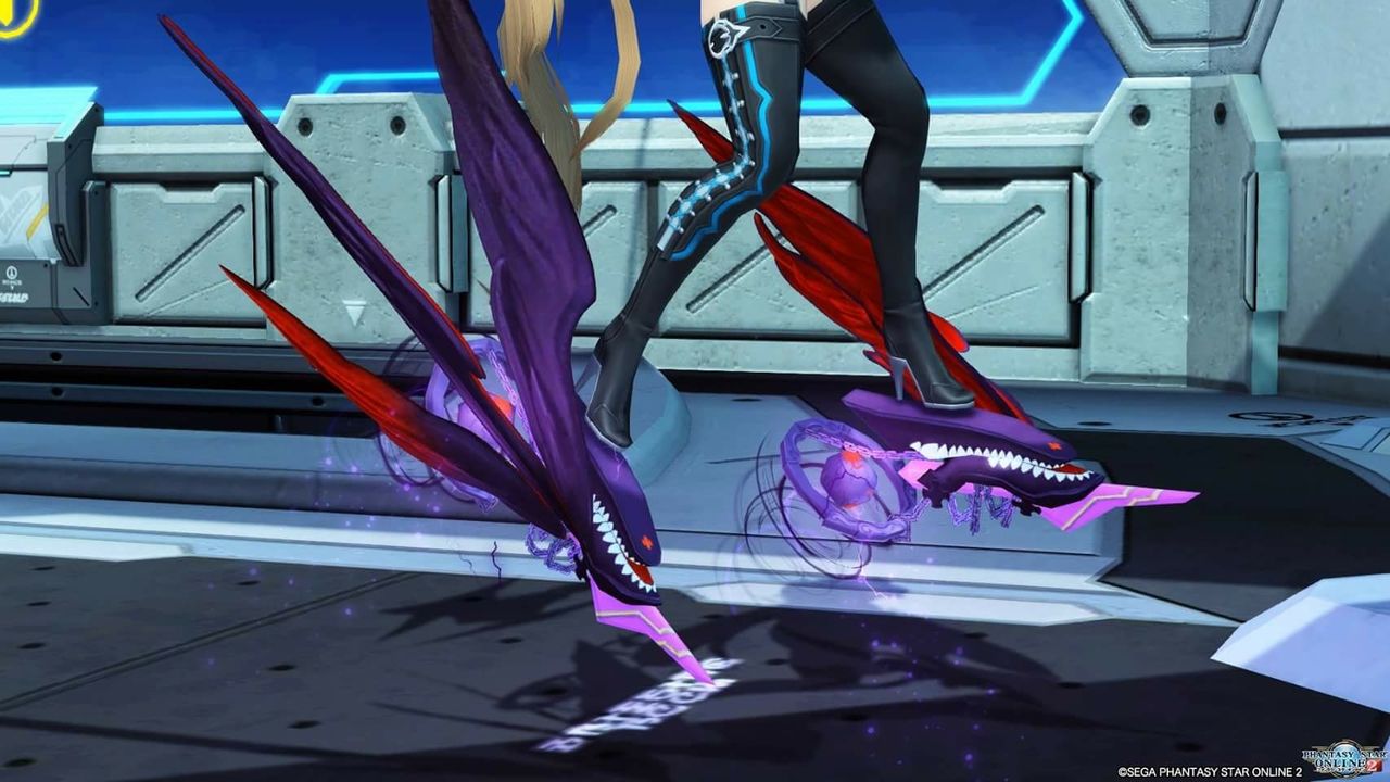 スレイヴ靴出ましたあぁぁ の話 膝にpso2を受けてしまってな