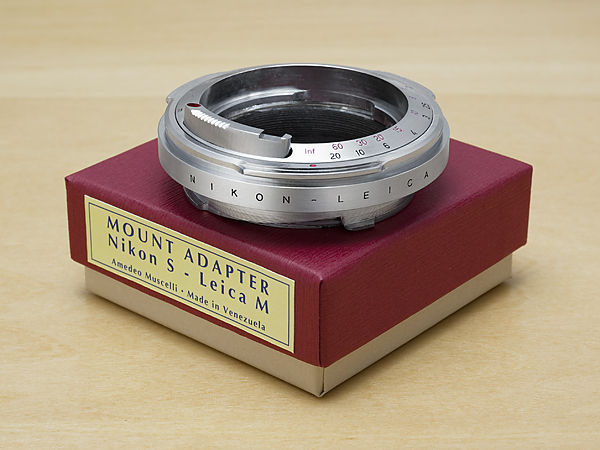 ニコンSレンズ用アダプター : Amedeo Adapter Japan