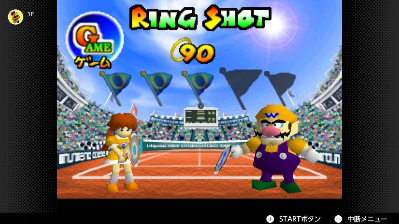 マリオテニス64 N64]マリオテニス64