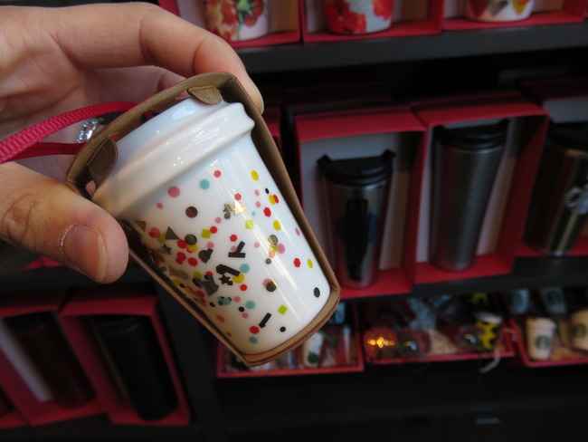 スターバックスクリスマスオーナメント・きらきら版