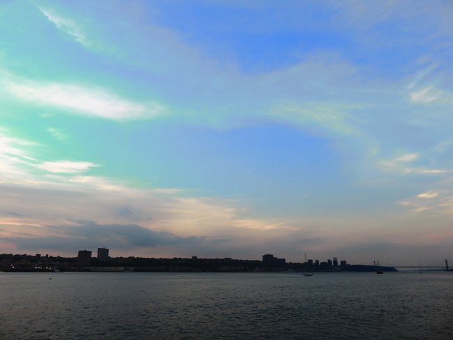 アメリカの空(夕日)