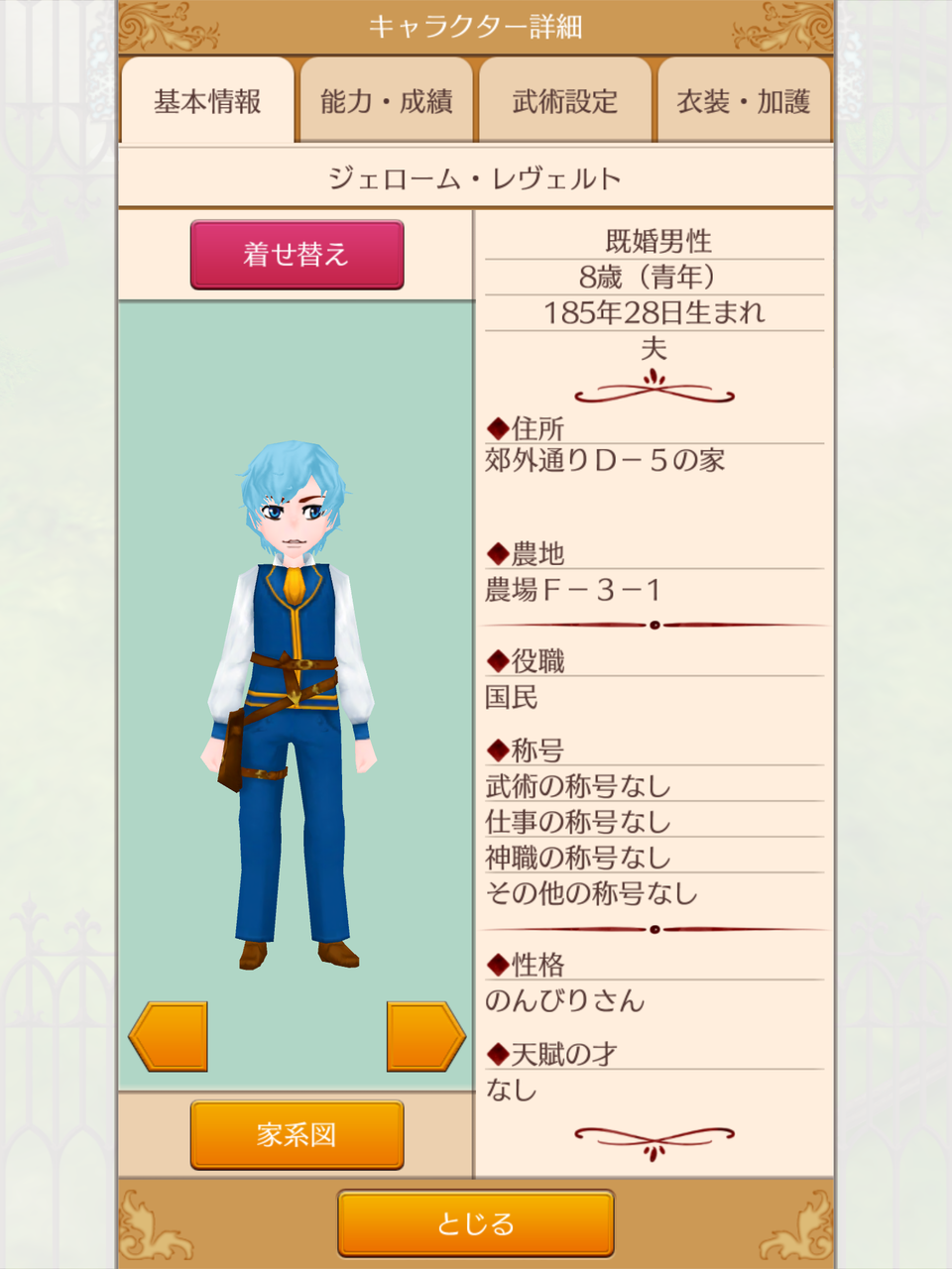 主な登場人物 アメリアのエルネア王国生活日誌