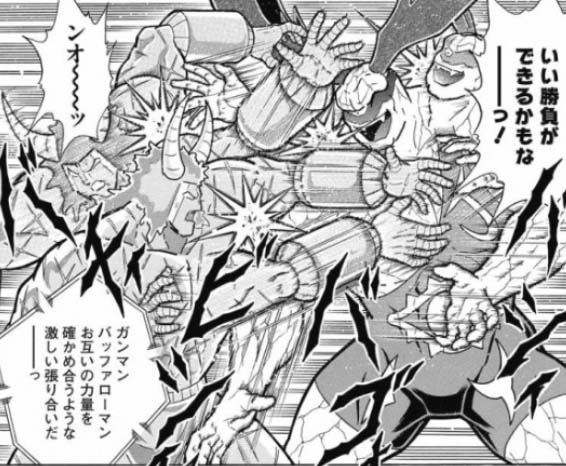 バッファローマン覚醒 百花草庵