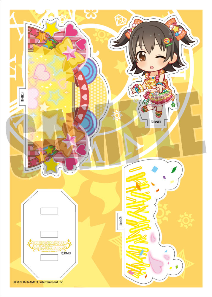 アイドルマスター シンデレラガールズ』アクリルキャラプレート