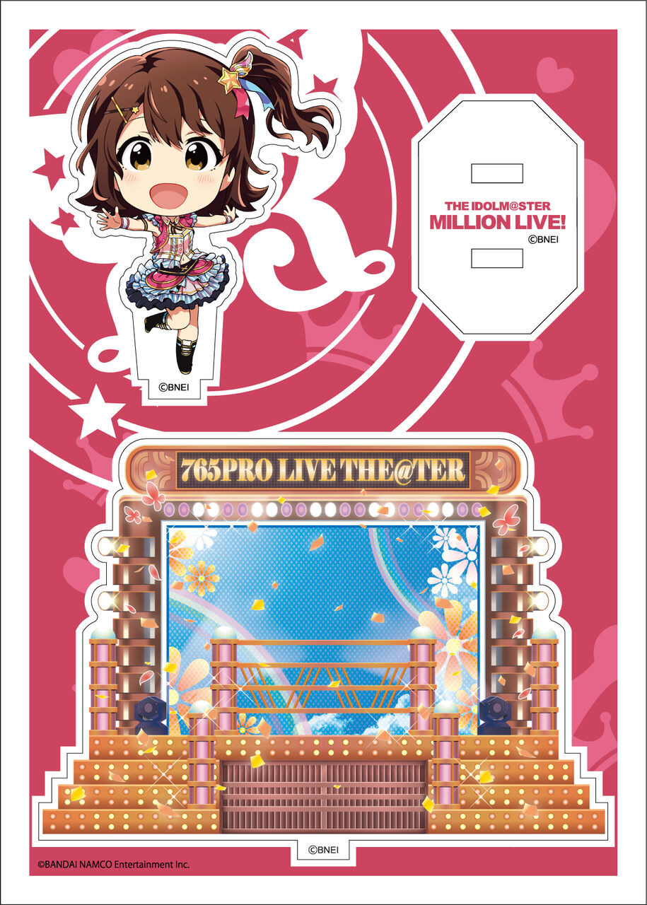 カ*／様 春日未来 アクリルキャラプレート 「アイドルマスター ミリオンライブ! アイドルマスター ミリオンライブ！ バースデーアクリルプレート