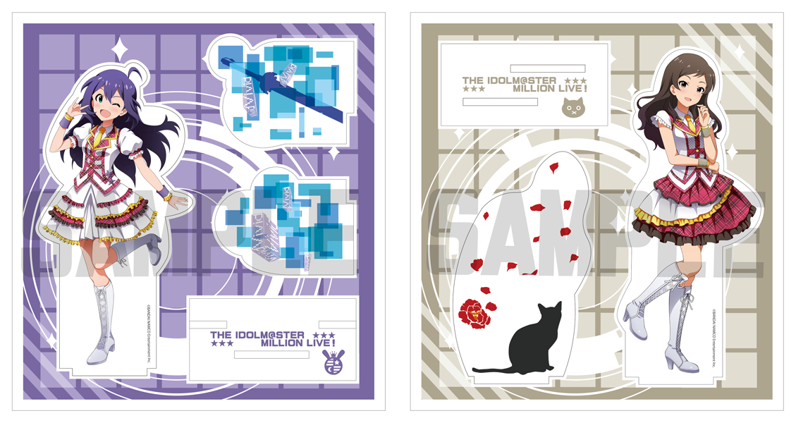 アイドルマスター ミリオンライブ！アクリルキャラプレートのご紹介