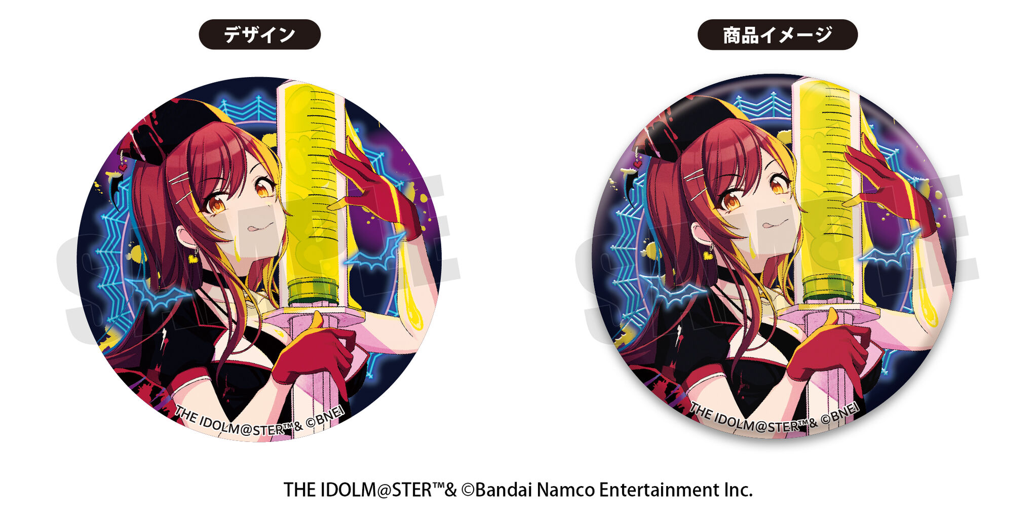 種類豊富な品揃え アイマス シャニマス 5th 公式φ75㎜グリッター缶