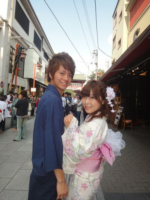 毎年満員御礼 ２０１３隅田川花火大会コーデのご紹介 浅草さわだ屋 レンタル着物で浅草散策