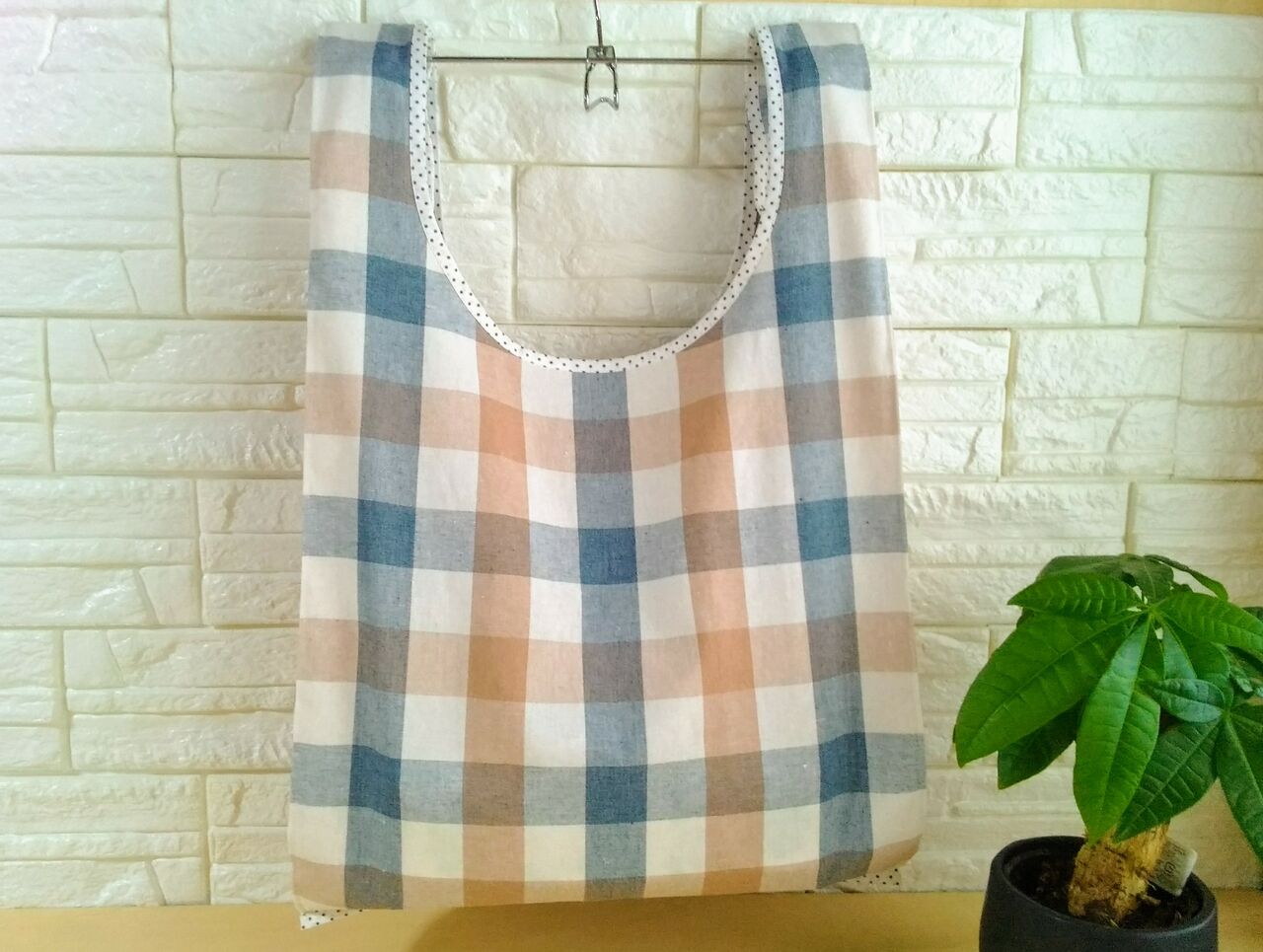 レジ袋風エコバッグ 製図 レシピ ふなはる の 手作りを楽しむblog