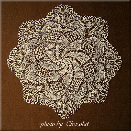 洋書 「Knitted Lace」クンストレース 編み物本 レース編み 編み物