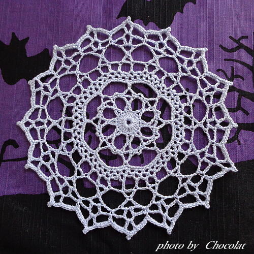 花のコースター (4)