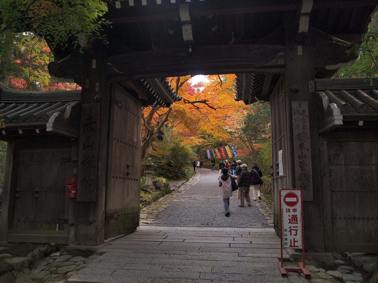 赤山禅院 鷺森神社の紅葉 町並み巡りの記録