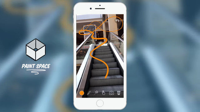 空間に立体的な絵を描ける、拡張現実お絵かきアプリ「Paint Space」が面白そう