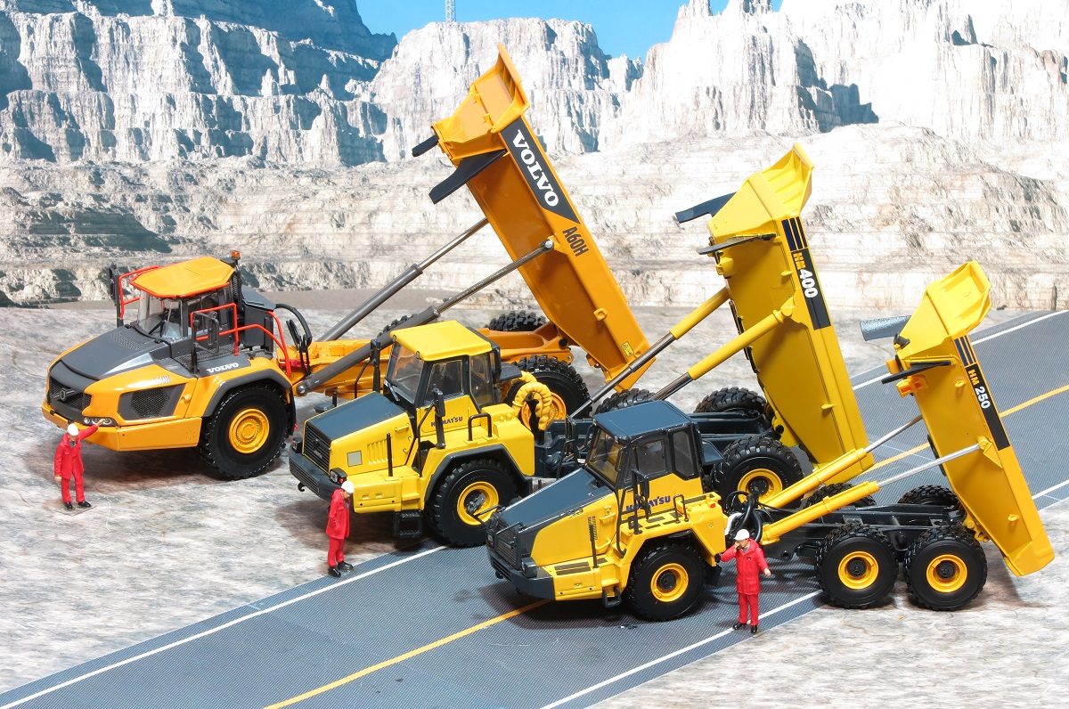 WSI 61-2000 Large Volvo A60H Articulated Mining Dump Truck