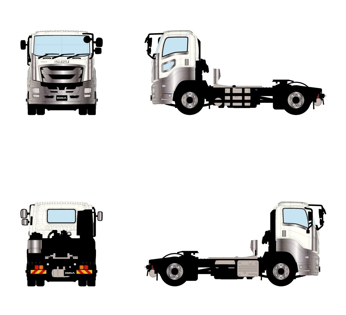 News 1/50 WSI ISUZU GIGA Short-cab 4X2 : あっとtkm News 1/50 WSI ISUZU GIGA Short-cab 4X2 : あっとtkm