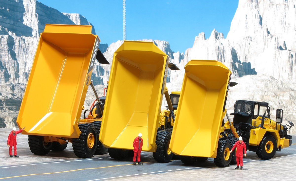 WSI 61-2000 Large Volvo A60H Articulated Mining Dump Truck
