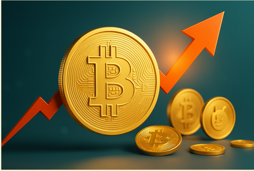 ビットコインが高騰している様子