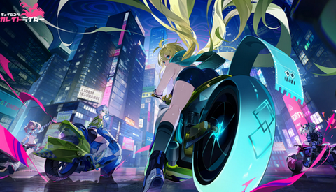 テンセントがバイク×美少女×RPGの新作ゲーム「チェイシング・カレイドライダー」を発表！！