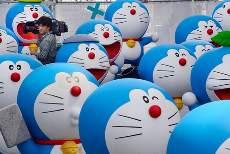 【国際】インドネシアに「ドラえもん」16人 日本アニメの影響浸透