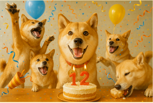 【祝福】日本が誇るドージコインが12周年!次に爆上がりする柴犬銘柄は?