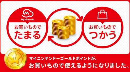 【悲報】マイニンテンドー「ゴールドポイント」の付与が終了