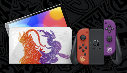 【朗報】ポケモンSVカラーのSwitch(有機ELモデル) が発売決定キタ━━━(`・ω・´)━━━ッ!!