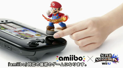 Wii Uゲームパッドにかざして使うフィギュアデバイス「amiibo」発表！！　スマブラWii U版でさっそく導入！　マリオカート8など続々対応