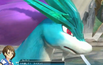 Wii U「ポッ拳　POKKEN TOURNAMENT」 新PV『ガブリアスvsスイクン編』が公開