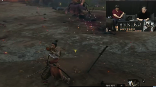 【SEKIRO クリアするまで帰らない生放送】加藤純一×もこう 放送中！！