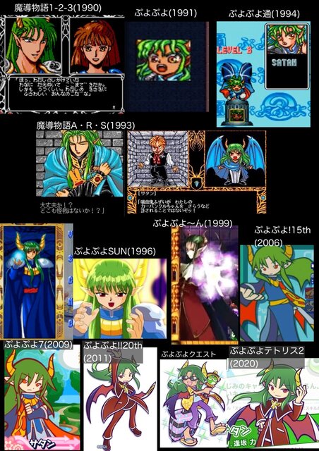 画像 ぷよぷよキャラの昔と現在ｗｗｗｗ 任天党 にんてんとう