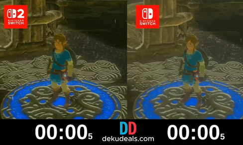 【魔法のSSD】Switch2版「ゼルダ ブレワイ」のロード時間が大幅改善でさらなる神ゲーへ！！
