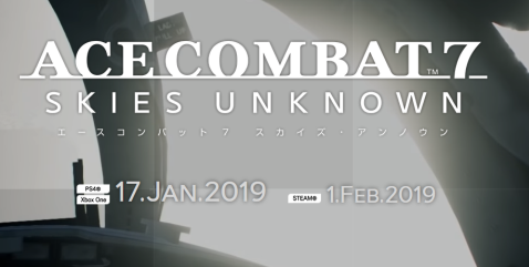 PS4/XB1「エースコンバット7 スカイズ・アンノウン」ローンチトレーラーが公開！