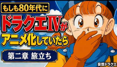 【動画】素人がAIで作った「ドラクエ4」の90年代風アニメのクオリティが凄すぎる件