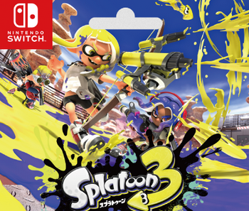 （TSUTAYAランキング  9/5～9/11）「スプラトゥーン3」がぶっちぎりの初登場１位！新作「アリス･ギア･アイギスCS」も登場！！