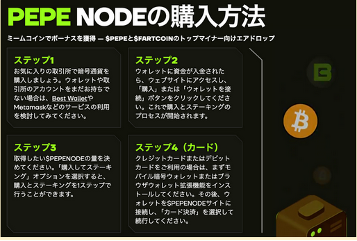 PEPENODEの購入方法
