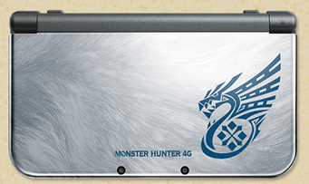 モンハン仕様の「Newニンテンドー3DS」 4G同梱スペシャルパックが登場！メタリックシルバー本体カラーがカッコ良すぎ！！