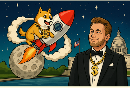 月を周遊するドージとアメリカの大富豪