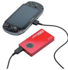 PS Vita にも充電可能・モバイルバッテリー「GM-V01L-2320BK」発売