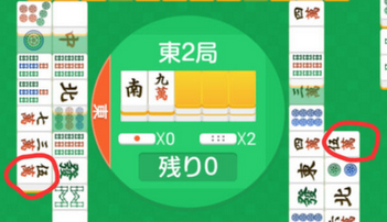 【画像】麻雀初心者ワイ、この状況で上がれない理由がわからない