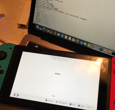 【速報】ニンテンドースイッチ 早くもハックされた模様