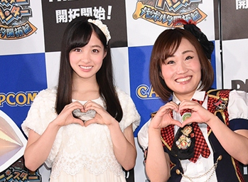 【2倍2倍！】 橋本環奈＆キンタローがモンハン新作発表会出席！顔面2倍以上で丸八真綿の高見山状態へ