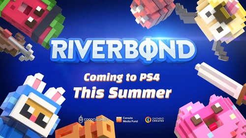 PS4「Riverbond」 マインクラフト風Co-opアクション、今夏登場！