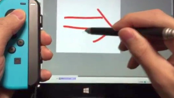 【朗報】ニンテンドースイッチのジョイコン、PC接続でペイントツールとしても活用できることが判明！お絵描き捗るｗｗｗｗ