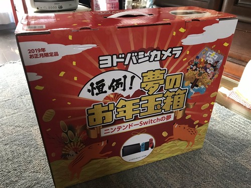 【画像】ヨドバシのSwitch福袋届いた！→箱の中にダンボール入ってたｗｗｗｗ